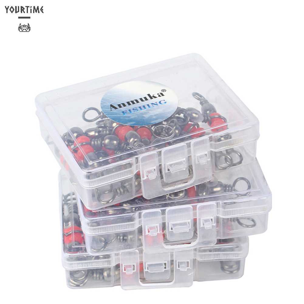 Set 10 Khuyên Nối Mồi Câu Cá 3 Chiều Tiện Lợi