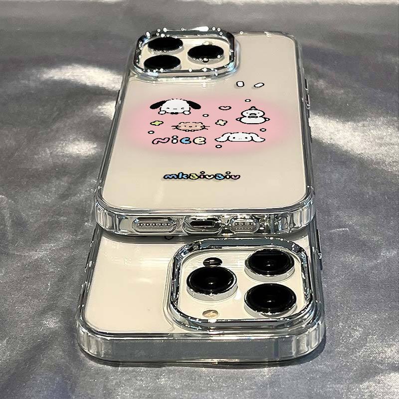 ✅Ốp Điện Thoại Dẻo Họa Tiết Chú Chó Pacha Dễ Thương Chống Sốc Cho iPhone12 Max 7 138pins 14pro11