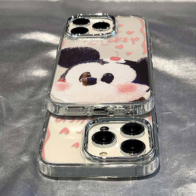 ✅Ốp Điện Thoại Dẻo Họa Tiết Mickey Dễ Thương Chống Sốc Cho Apple / 14pro iPhone1278max13 11 09YG