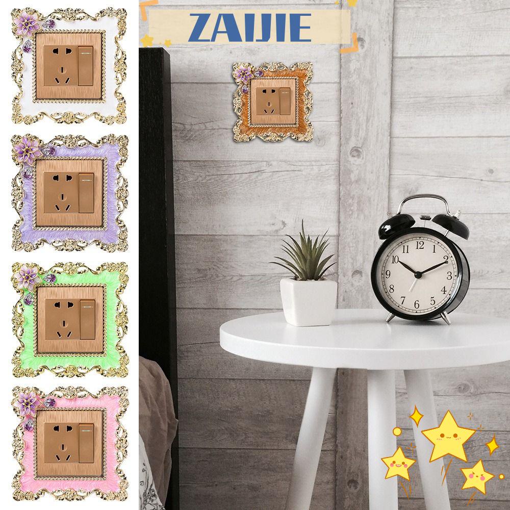 Vỏ Bọc Công Tắc Đèn Đơn 24 Trang Trí Phòng Khách|Nút Cắm Trang Trí Viền Giày Độc Đáo