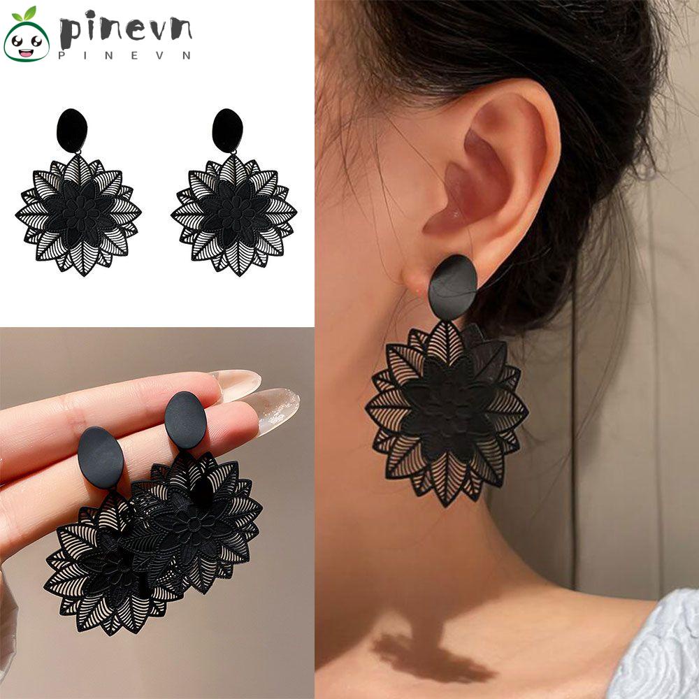 Bông Tai Hình Hoa Thông Mới Cho Nữ