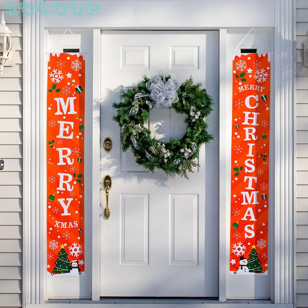 Miếng Dán Tường Trang Trí Giáng Sinh In Chữ Merry Christmas