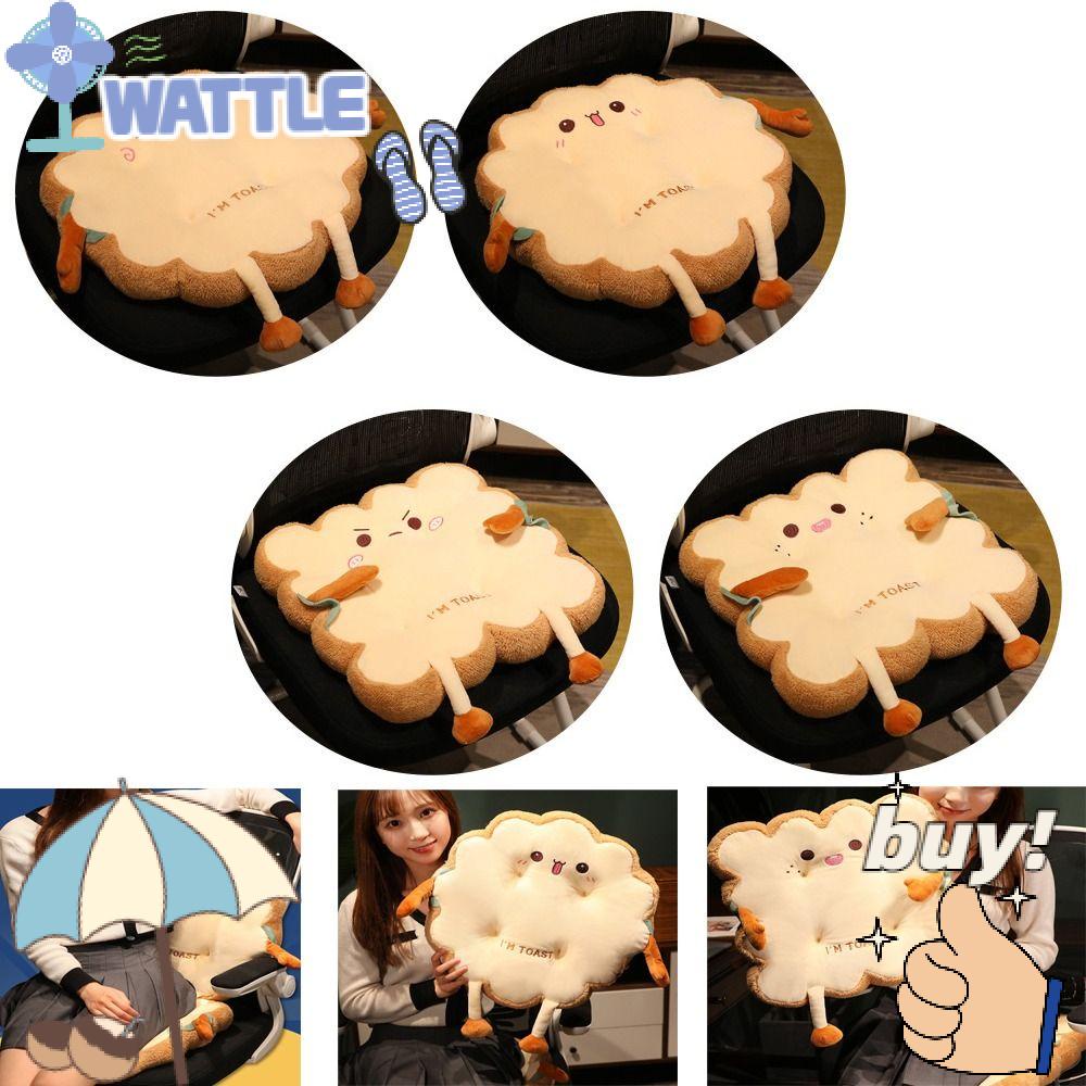 Đệm Ngồi Hình Bánh Mì Nướng Kèm Búp Bê Và Dây Thừng Độc Đáo Trang Trí Nhà Cửa / Văn