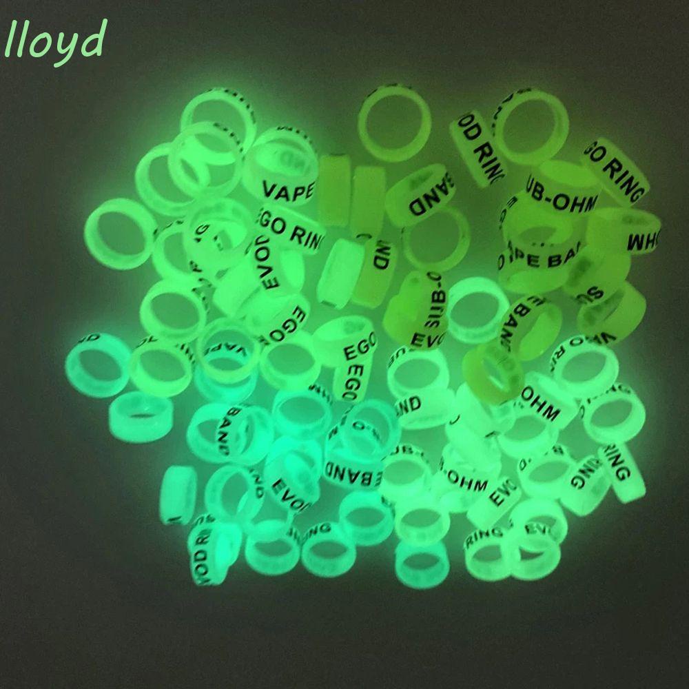 Vòng Silicon Dạ Quang Trang Trí Bảo Vệ Cần Câu Cá 13mm 22mm