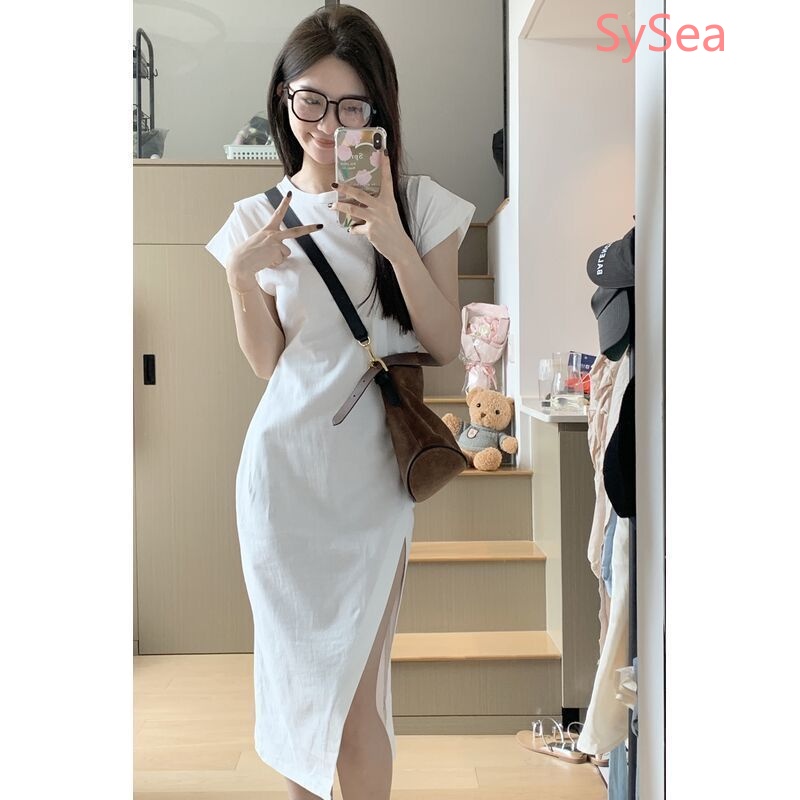 Đầm Xẻ Tà Dáng Ôm Thời Trang Mùa Hè Cho Nữ