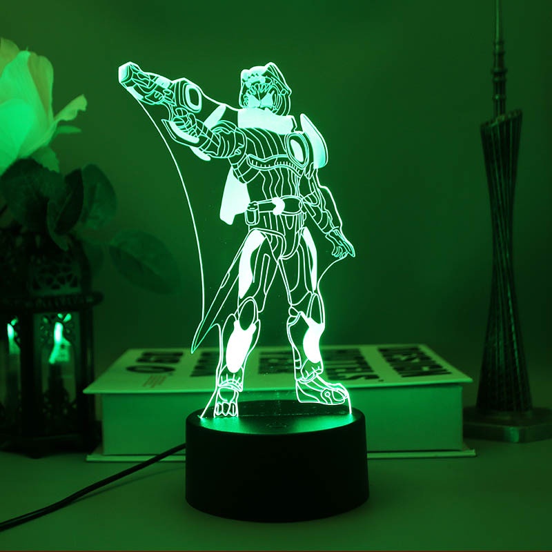 Đèn Ngủ 3d Hình Kamen Rider Có Điều Khiển Từ Xa Độc Đáo
