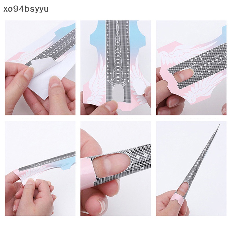 Set 100 Miếng Dán Nối Dài Móng Tay Chuyên Nghiệp xo94bsyyu