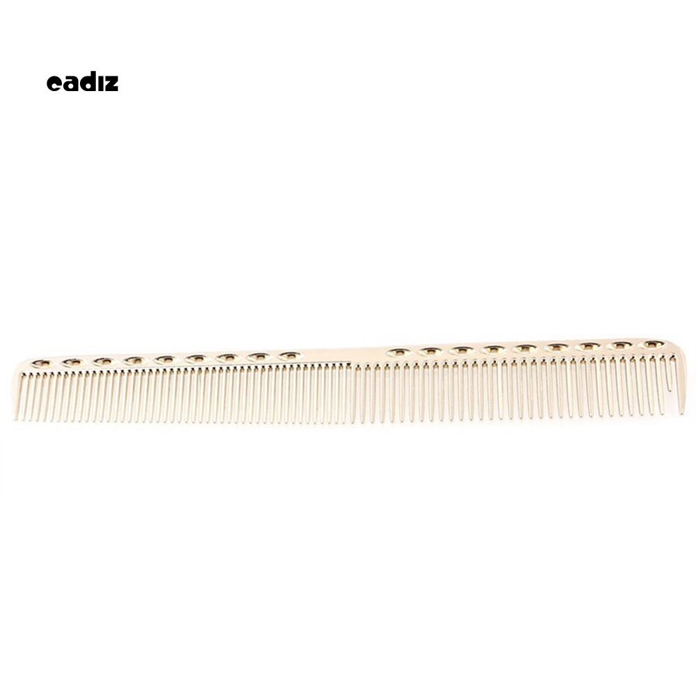 Lược Chải Tóc Bằng Thép Không Gỉ Siêu Mỏng Chống Tĩnh Điện Kèm Túi Đựng