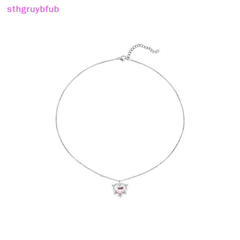 Vòng cổ Mặt Trái Tim Đính Đá Phong Cách Vintage