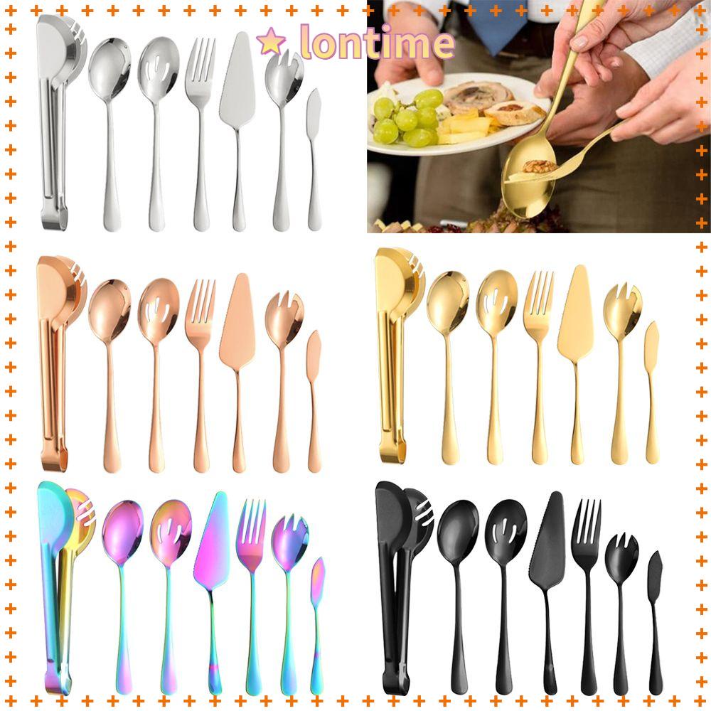 Bộ Muỗng Nĩa Bằng Thép Không Gỉ Tiện Dụng Cho Nhà Bếp