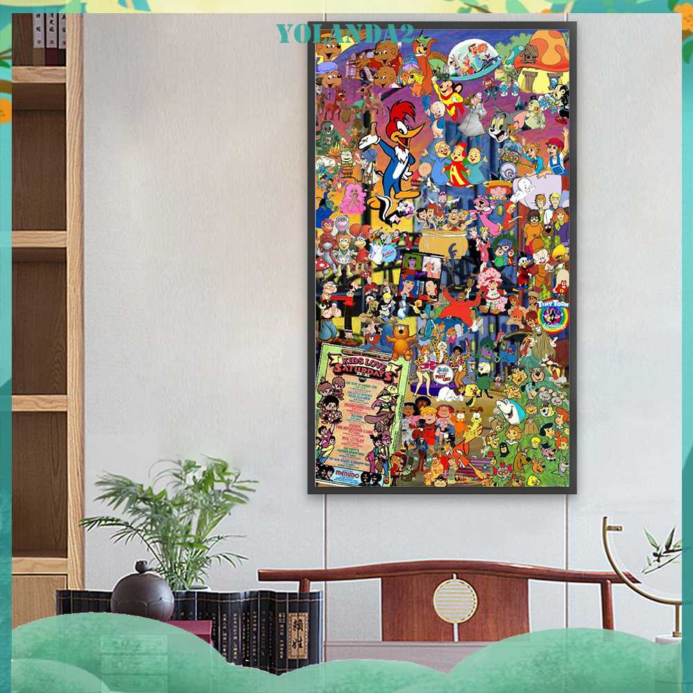 Tranh Đính Đá Kim Cương Toàn Bộ 5D DIY Hình Vẽ Lễ Hội