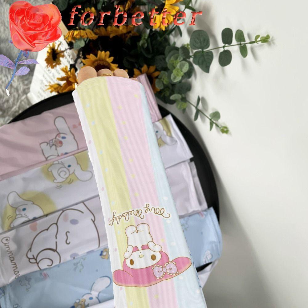 Găng Cánh Tay Chống Nắng Chống Tia UV Bằng Lụa Lạnh Co Giãn In Họa Tiết Hoạt Hình Dễ Thương