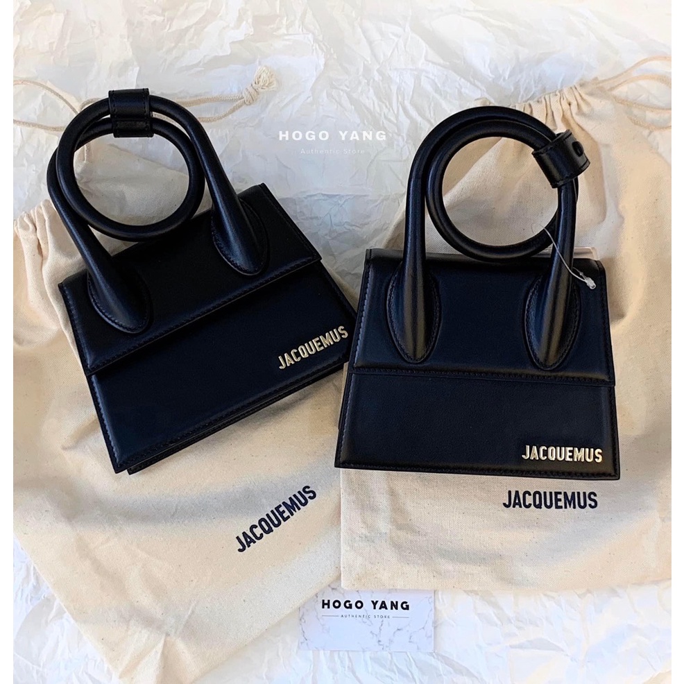 Túi JACQUEMUS LE CHIQUITO NOEUD BLACK