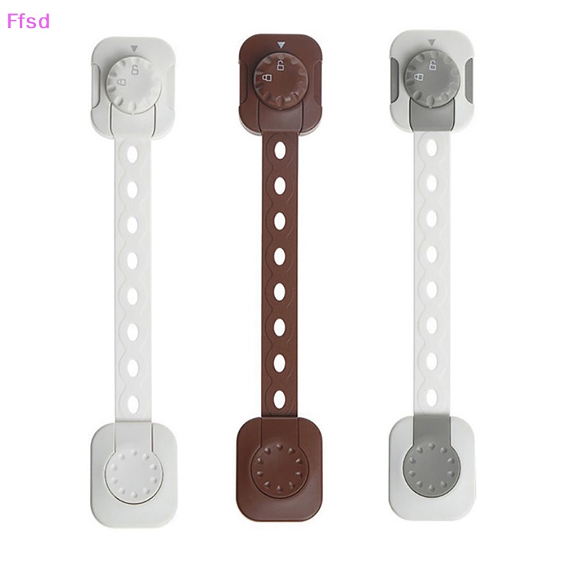 {Ffsd} Khóa Cửa Tủ Đa Năng Chống Kẹp Bảo Vệ An Toàn Cho Bé * Hàng Bán Chạy