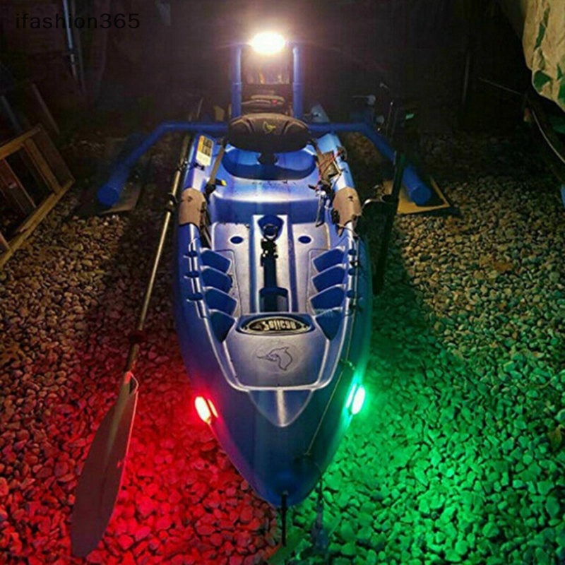 Set 4 Đèn Định Vị DC12V ifashion365 Chống Thấm Nước Chống Va Chạm Cho Tàu Thuyền