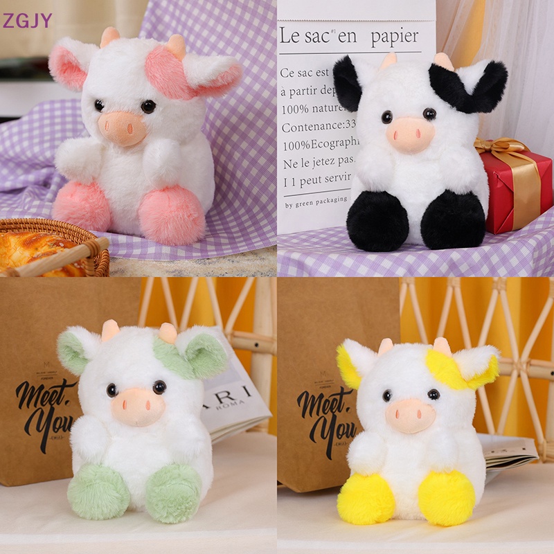 Thú Nhồi Bông Hình Bò Hoạt Hình Đáng Yêu 20CM Mới