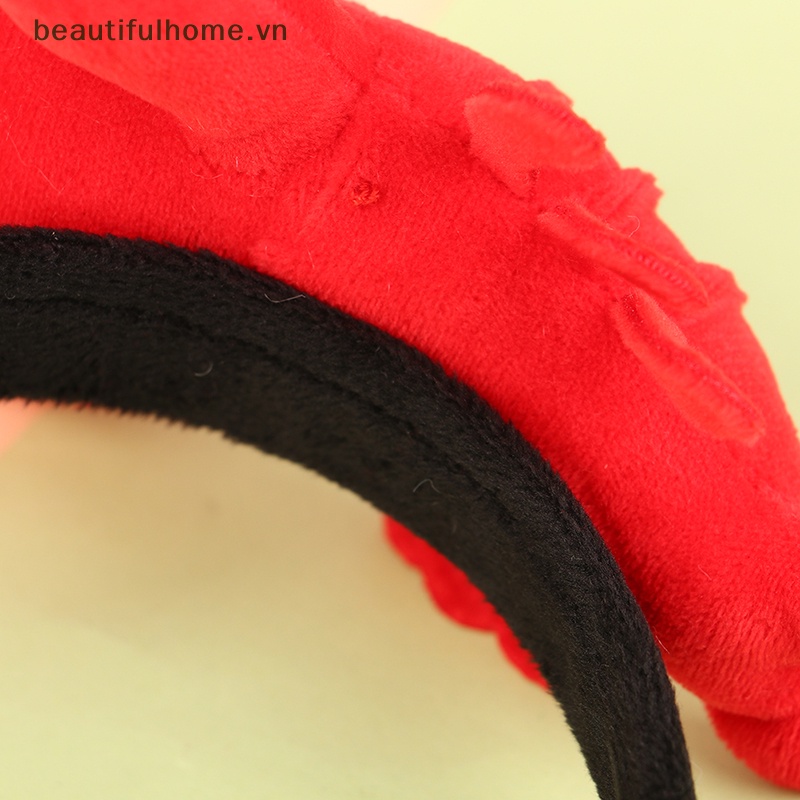 [beautifulhome] Băng Đô Cài Tóc Hình Cua Biển Nhồi Bông Sáng Tạo Dễ Thương [Đẹp]