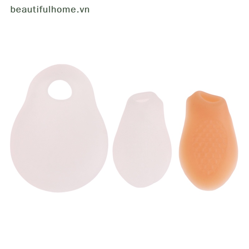 1 Cặp Bọc Tách Ngón Chân Bằng Silicone Gel Tiện Dụng