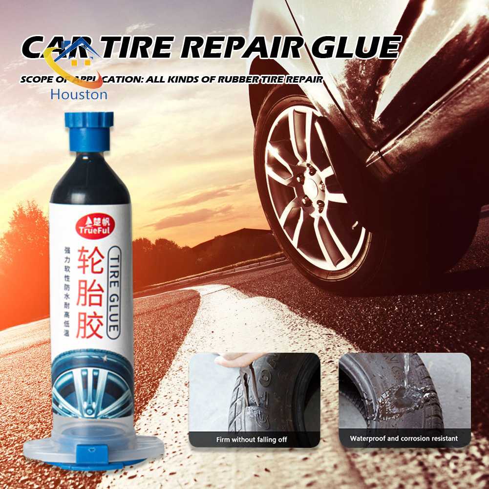 Keo Dán Cao Su Vá Lốp Xe Hơi / Mô Tô / Xe Máy 30ml Thông Dụng