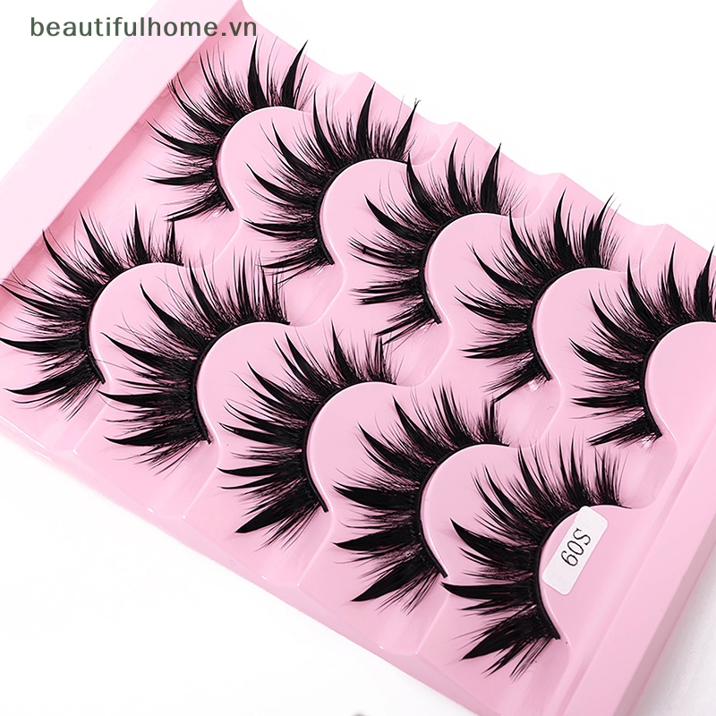 Cụm Lông Mi Giả Dùng Hóa Trang Độc Đáo