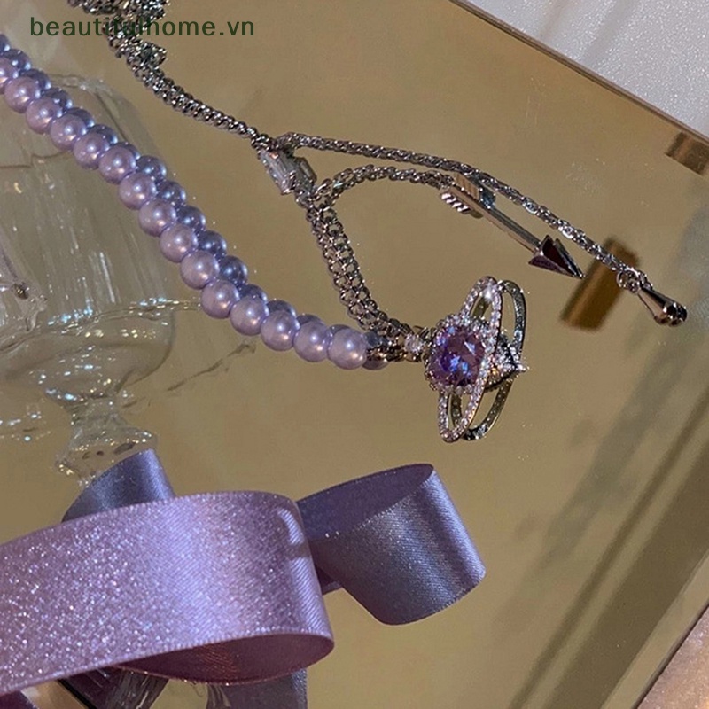 Vòng Cổ Choker Đính Ngọc Trai Nhân Tạo Thời Trang Dành Cho Nữ