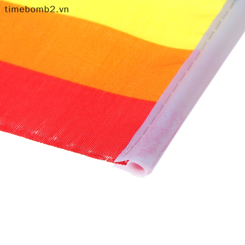 Set 5 Lá Cờ Cộng Hòa Bình Gay Pride Lesbian LGBT Cầm Tay .