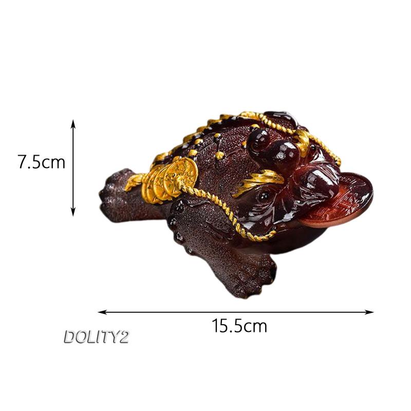 [Dolity2] Tượng Thú Cưng Uống Trà Trung Hoa Thay Đổi Màu Sắc