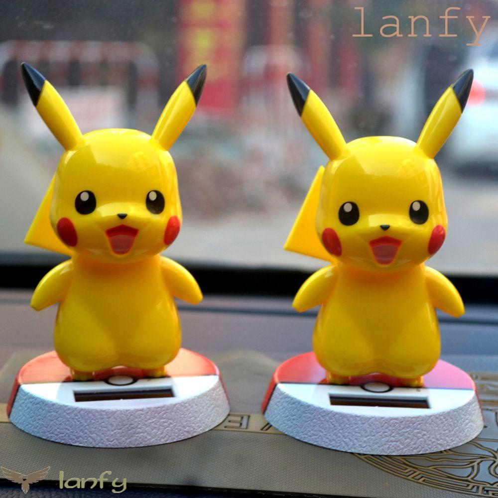 Búp Bê Pikachu Đồ Chơi Chạy Bằng Năng Lượng Mặt Trời Dùng Để Trang Trí Xe Hơi