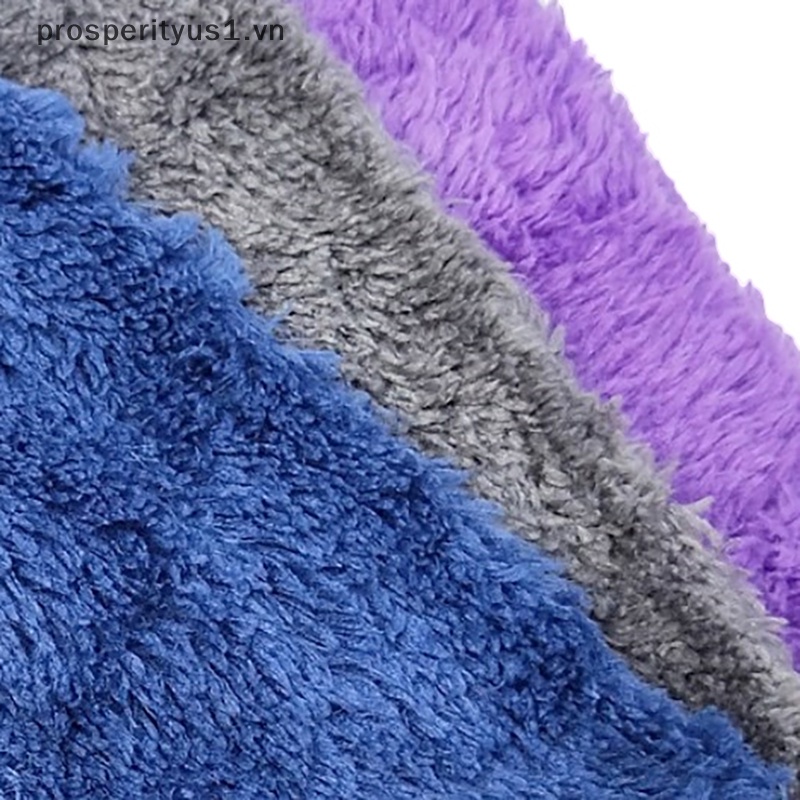 1 Khăn Lau Xe Hơi Vải Vi Sợi Thấm Hút Tốt