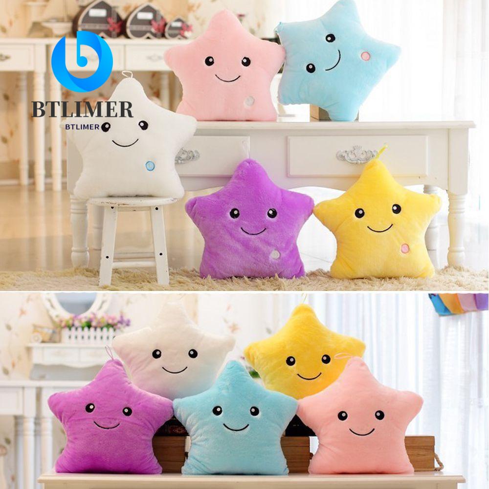 Búp Bê Nhồi Bông Mềm Có Đèn LED Sống Động