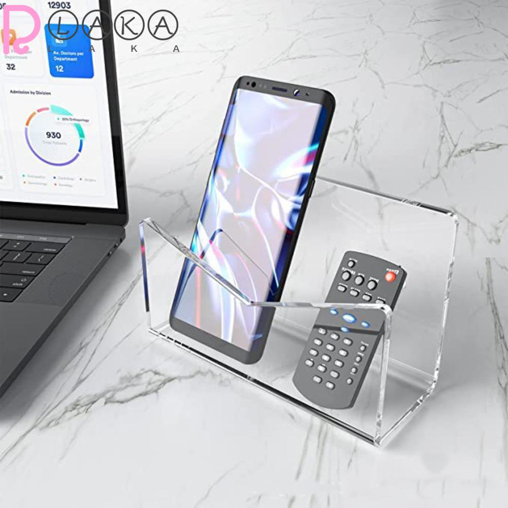 Giá Đỡ Khăn Ăn / Điện Thoại Bằng Acrylic 6inch Tiện Dụng Cho Văn Phòng