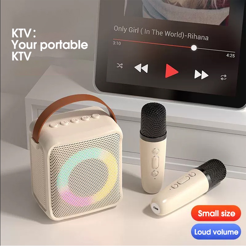 Loa bluetooth Không Dây Hát karaoke 3d