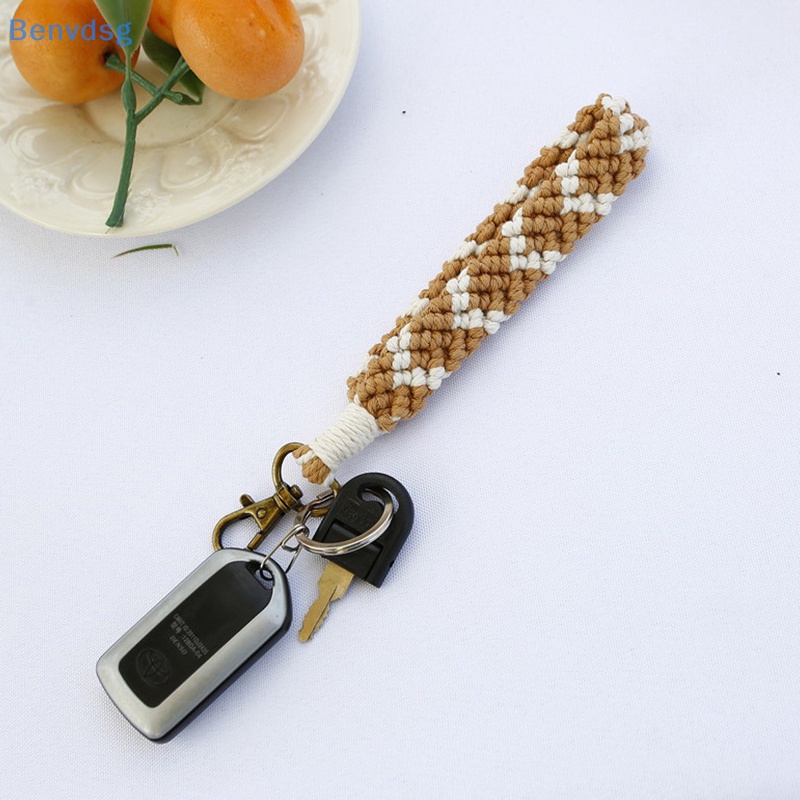 Benvdsg &gt; Vòng Tay Cotton Bện Thủ Công Phong Cách Macrame Hobo Sáng Tạo Thời Trang Cho Nữ