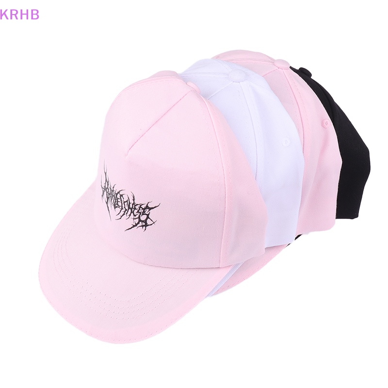 Mũ Lưỡi Trai Cotton Màu Đen Thêu Chữ Frauen Phong Cách Hiphop Đường Phố Cho Nam Và Nữ Mới