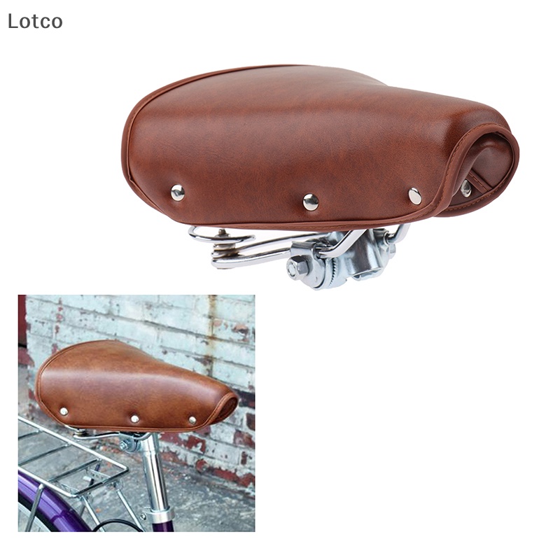 Lotco Cổ Điển Retro xe đạp xe đạp chu kỳ PU da yên ghế mùa xuân thoải mái ghế VN