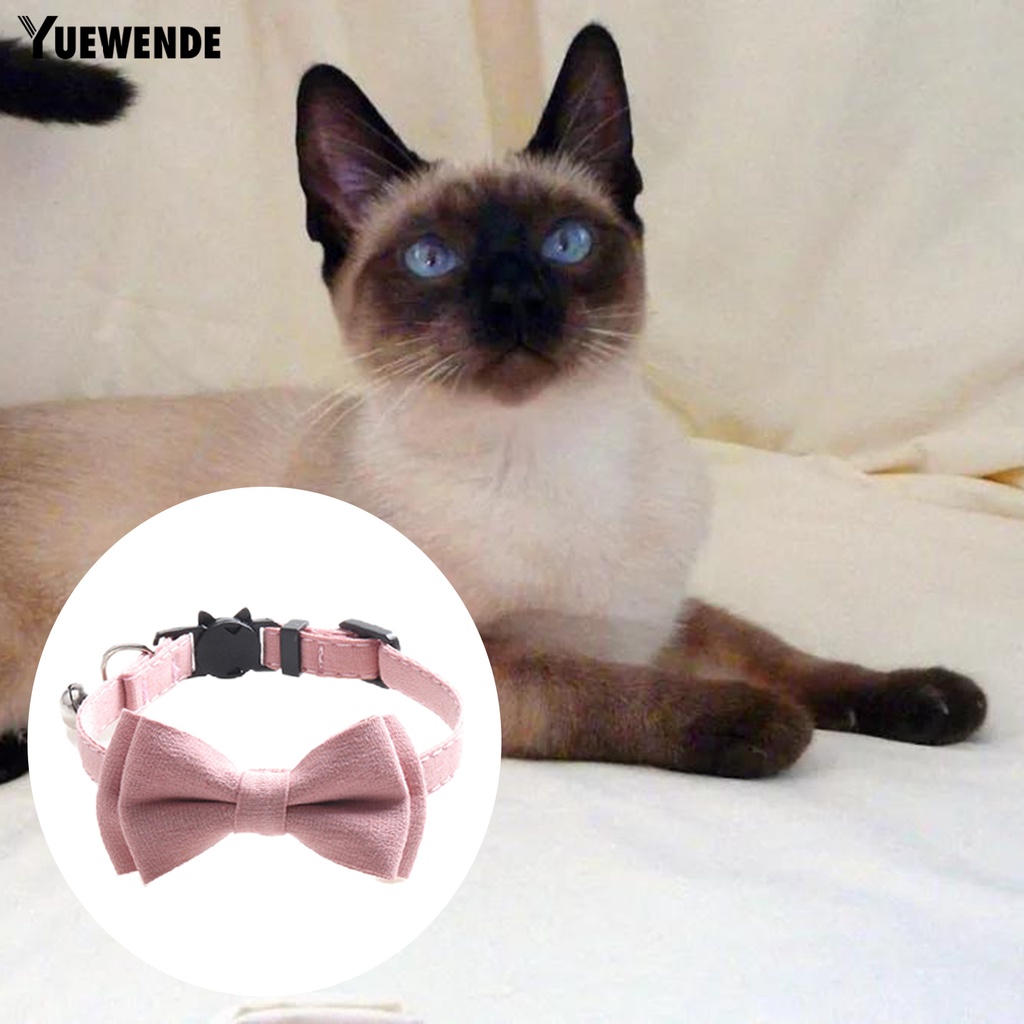 Vòng Cổ Hình Nơ Có Thể Tháo Rời Cho Thú Cưng