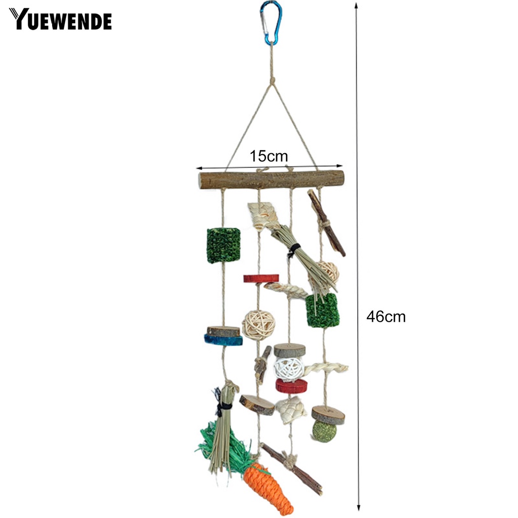 Yq.e Đồ Chơi Nhai Gặm Chống Trầy Xước Trọng Lượng Nhẹ Huấn Luyện Cho Thú Cưng Hamster