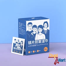 Hộp khăn lau kính nano giúp lau sạch bụi, chống bám bẩn, chống nhờn trên bề mặt kính (hộp 100 khăn)