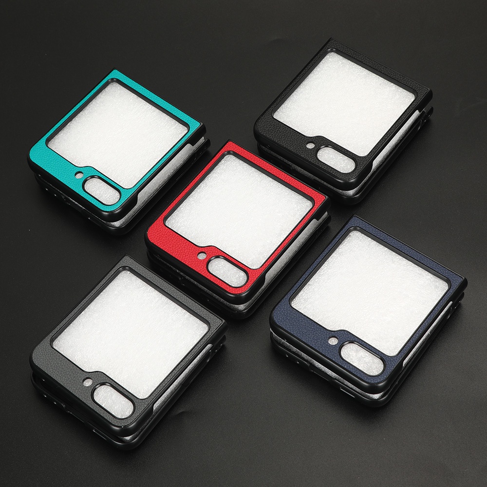 Bao Da Điện Thoại Nắp Gập Có Ngăn Đựng Thẻ Chống Trượt Cho Samsung Galaxy Z Flip5 Flip4 Flip3 / Samsung Galaxy Z Flip 5 Z Flip 4 Z Flip 3