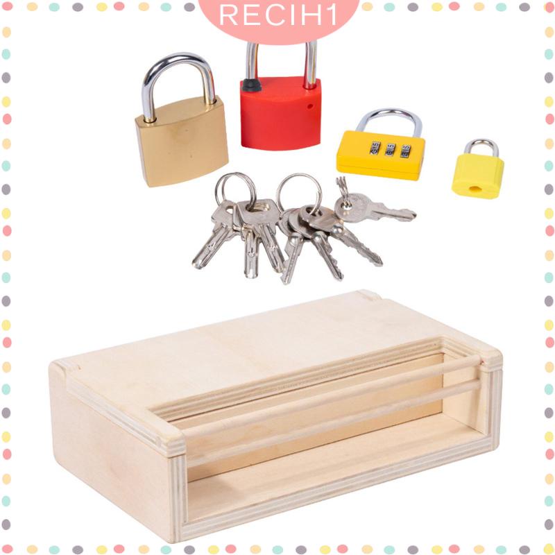 Bộ Đồ Chơi Khóa Di Động Phù Hợp Cho Trẻ Mẫu Giáo