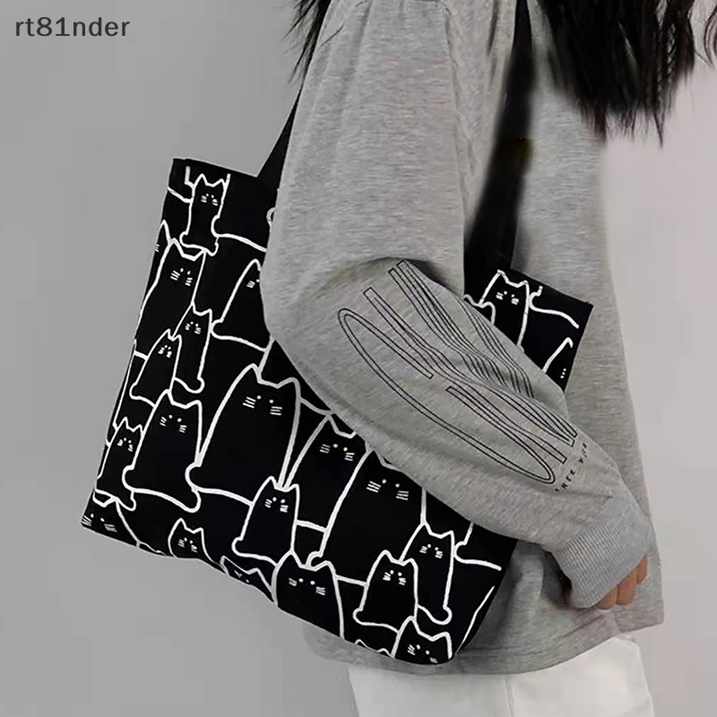 Túi Xách Tay Bằng Vải Canvas Thiết Kế Thời Trang Dành Cho Nữ