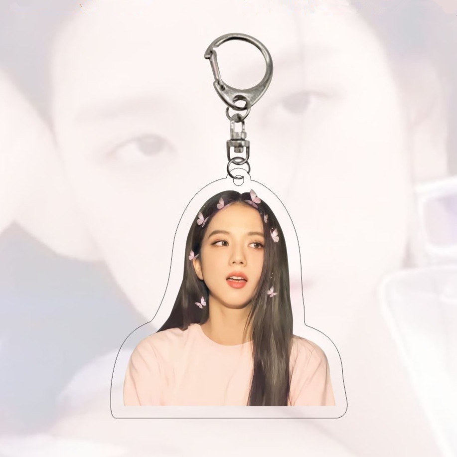 1 Móc Khóa Hình Jisoo Blackpink Bằng Acrylic
