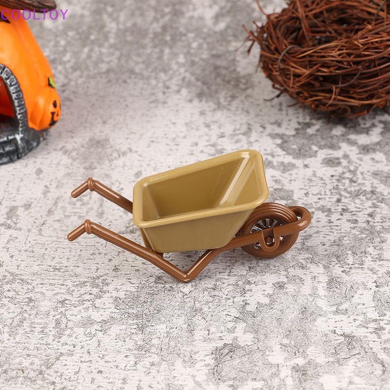 Cooltoy Mô Hình Xe Đẩy Mini Trang Trí Nội Thất Nhà Búp Bê DIY