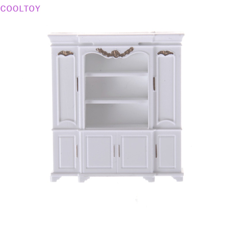 Mô Hình Kệ Sách Mini Màu Vàng Dùng Để Trang Trí Nhà Búp Bê