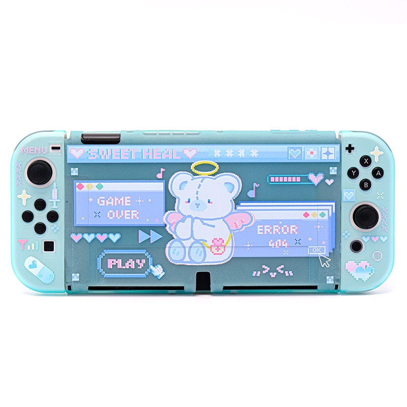 Ốp Bảo Vệ Máy Chơi Game Nintendo Switch Màu Hồng Xinh Xắn