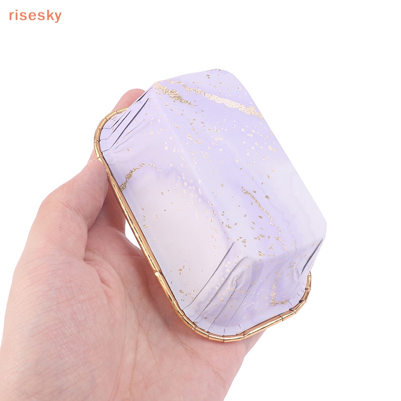 Set 50 Khuôn Làm Bánh Muffin Hình Chữ Nhật Dày Dặn