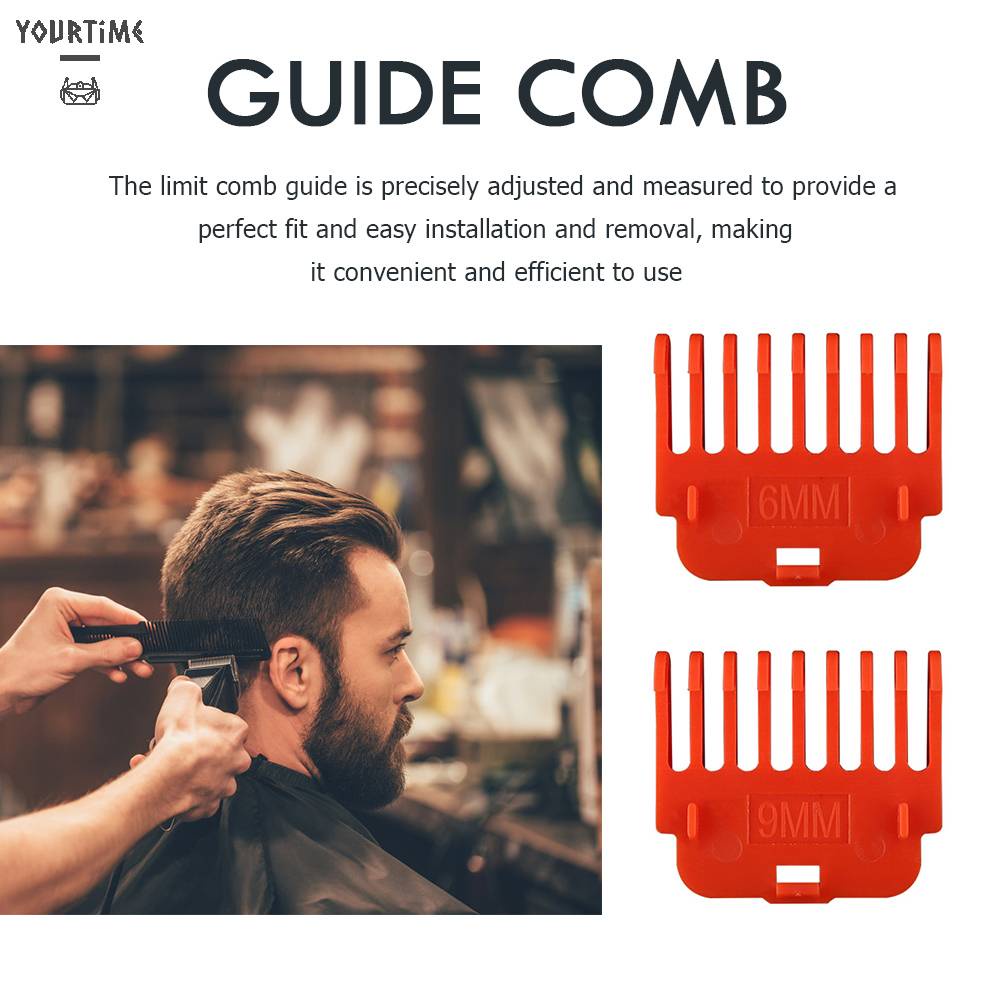 Bộ 2 / 4 Lược Hướng Dẫn Tạo Kiểu Tóc Chuyên Nghiệp 1.5 / 2 / 3 / 4mm