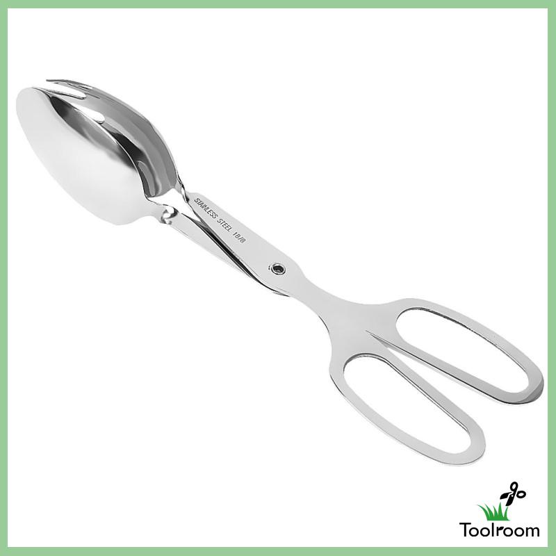 Kẹp Gắp Salad Bằng Thép Không Gỉ Tiện Dụng Cho Nhà Bếp