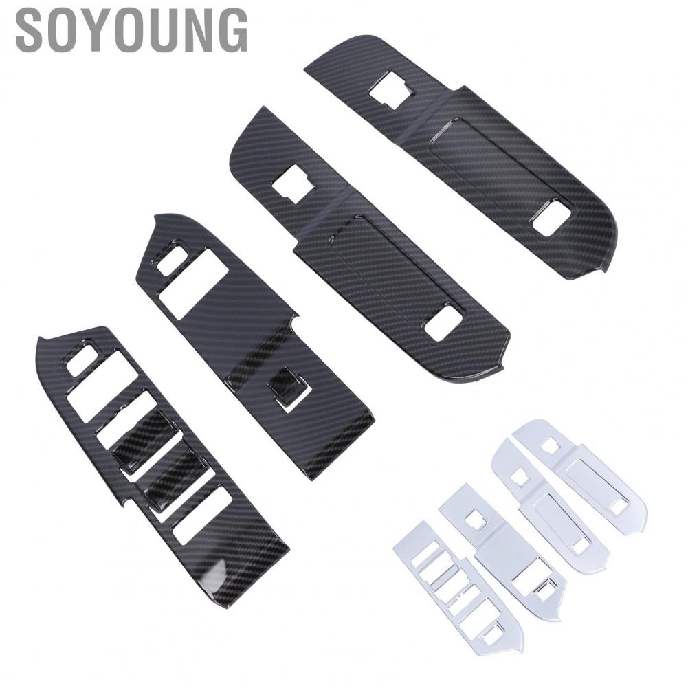 Soyoung Window Switch Panel Trim Frame Decoration Fit for Land Rover Defender 2020-2021 RHD