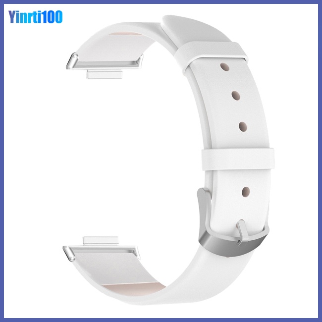 Dây Đeo Bằng Da Thật Thay Thế Cho Đồng Hồ Thể Thao Thông Minh Huawei Fit 2